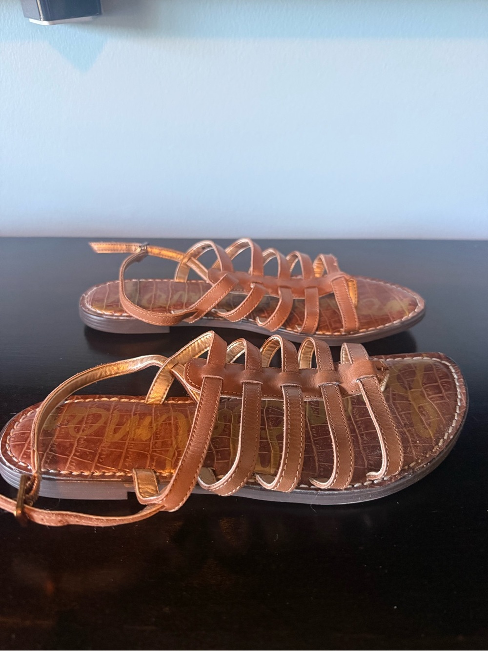 Women's Brown Gladiator Sandals Sam Edelman.